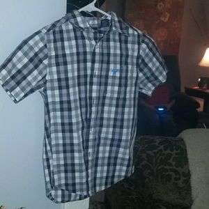 Boys plaid button down